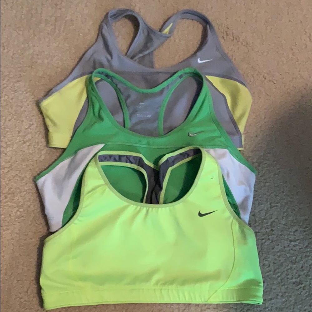 High intensity Nike Sports bras